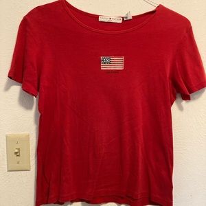 Ladies Large Short Sleeve Tommy Hilfiger Shirt